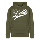 ICK FREU MA WIE BOLLE-Unisex Bio-Hoodie - Khaki Grün