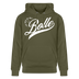 ICK FREU MA WIE BOLLE-Unisex Bio-Hoodie - Khaki Grün