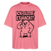 Berlin Shirt-ICK GLOOB ET HACKT-Oversized Unisex Bio T-Shirt - Pink 