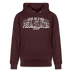 Berliner Spruch-FISIMATENTEN-Unisex Bio-Hoodie II - Maroon