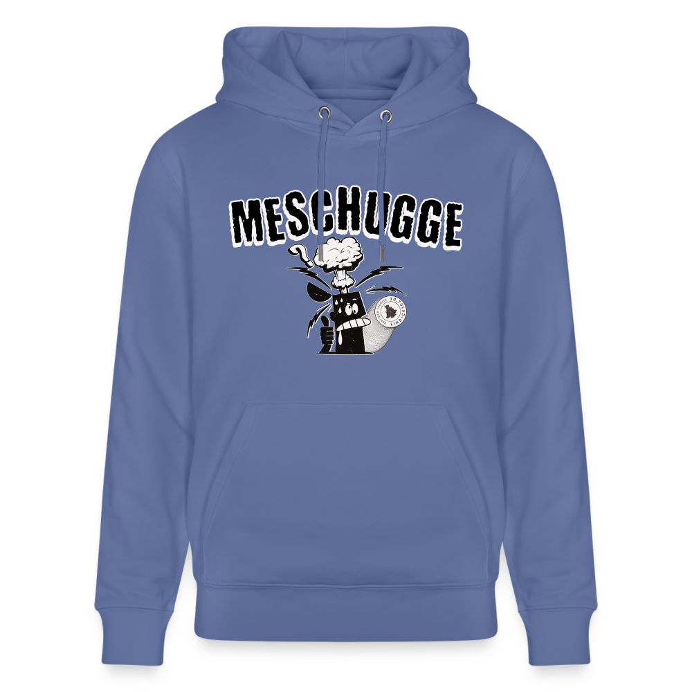 MESCHUGGE - Unisex Bio-Hoodie - Blau