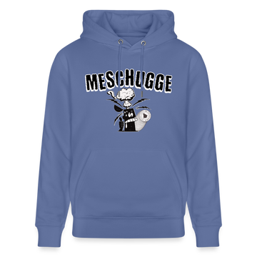 MESCHUGGE - Unisex Bio-Hoodie - Blau