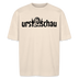 URST SCHAU -Brustprint auf Berlinerische- Unisex Oversize Bio-T-Shirt - Naturweiß