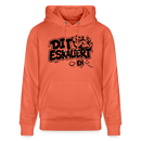 Berliner Schnauze-Unisex Bio-Hoodie-DIT ESKALIERT EH - Hellrot