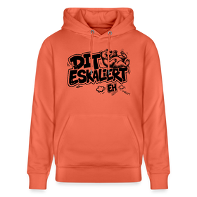 Berliner Schnauze-Unisex Bio-Hoodie-DIT ESKALIERT EH - Hellrot