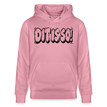 Berlin Hoodie „DIT IS SO!“ – Unisex Bio-Hoodie mit Berliner Schnauze - Lila Traum