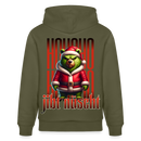 JIBT NÜSCHT - Unisex Bio-Hoodie - Khaki Grün