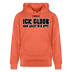 ICK GLOOB, MIR LAUST DER AFFE-Unisex Bio-Hoodie - Hellrot