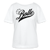 ICK FREU MA WIE BOLLE-Rundhals Frauen Bio-T-Shirt II - Weiß