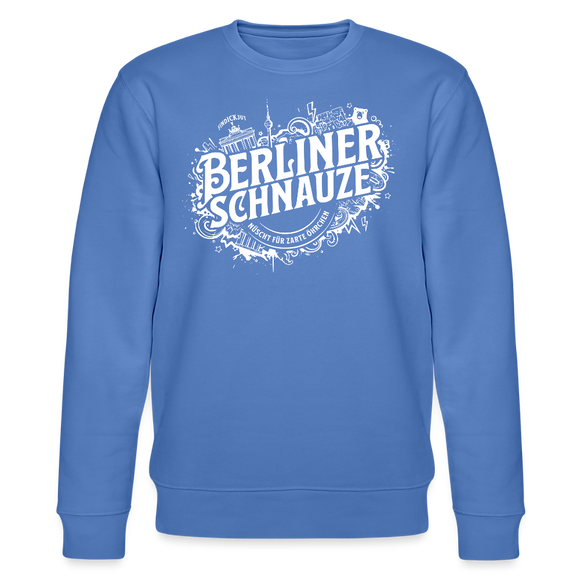 BERLINER SCHNAUZE-Unisex Bio-Sweatshirt II - Blau