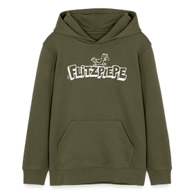 FLITZPIEPE-Teenager Bio-Hoodie - Khaki