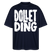 DOLLET DING-Dit Berlin Shirt mit Kodderschnauze-Oversized Unisex Bio - Navy