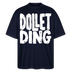 DOLLET DING-Dit Berlin Shirt mit Kodderschnauze-Oversized Unisex Bio - Navy