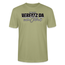 VERFATZT DA VOM JELÄNDE- Unisex T-Shirt BIO - Nebelgrün