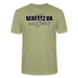 VERFATZT DA VOM JELÄNDE- Unisex T-Shirt BIO - Nebelgrün