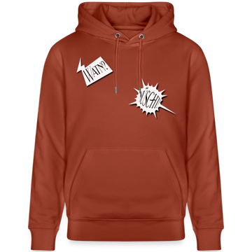 WATN? NÜSCHT!-Unisex Bio-Hoodie - Terrakotta