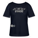 JEH MIR NICH UFFN KEKS-Rundhals Frauen Bio-T-Shirt - Navy