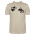zwei schwarz gerahmte Sprechblasen- links "WATN?" und rechts "NÜSCHT!"-leichtes Unisex T-Shirt bio - Beige 