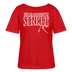JEH MIR NICH UFF'N SENKEL-Rundhals Frauen Bio-T-Shirt II - Rot