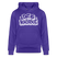 DIT IS KNORKE-Unisex Bio-Hoodie mit Berliner Spruch - Purple Love 