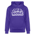 DIT IS KNORKE-Unisex Bio-Hoodie mit Berliner Spruch - Purple Love 