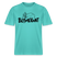 BLÜMERANT-RELAXED FIT Unisex Organic T-Shirt mit Berliner Schnauze - Poolblau