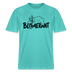 BLÜMERANT-RELAXED FIT Unisex Organic T-Shirt mit Berliner Schnauze - Poolblau
