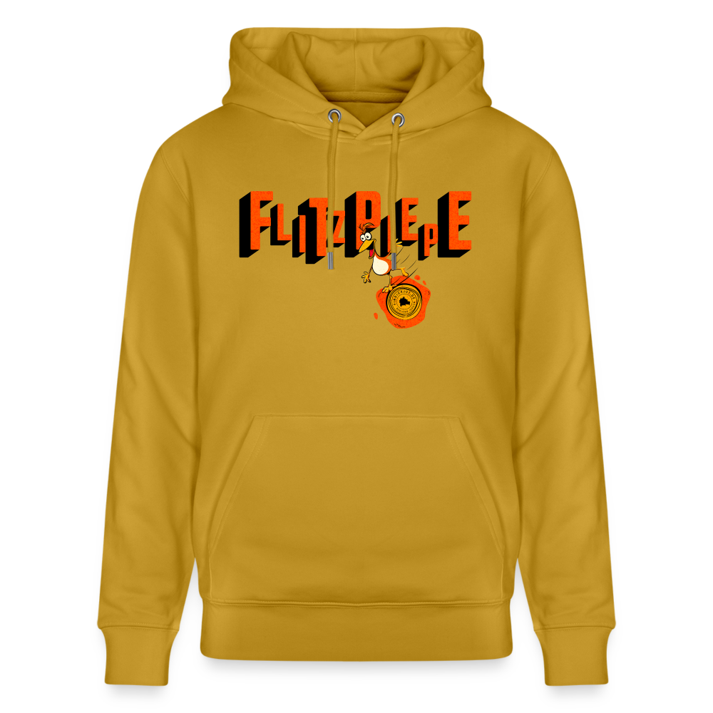 FLITZPIEPE - Unisex Bio-Hoodie - Ocker