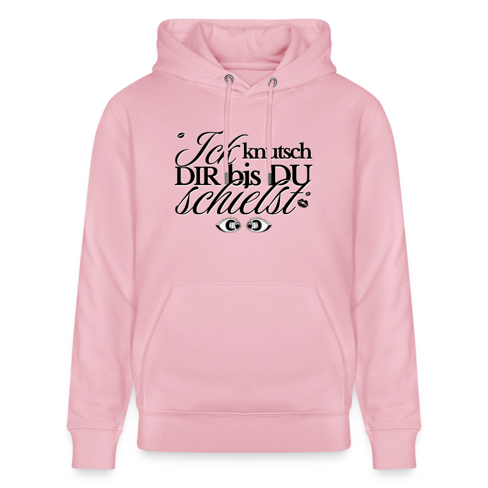 ICK KNUTSCH DIR - Unisex Bio-Hoodie - Hellrosa