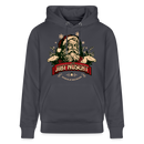 JIBT NÜSCHT - Unisex Bio-Hoodie - Indigoblau