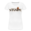 STAMPE-Frauen Premium Bio T-Shirt - Weiß