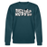MACH'N KOPP ZU-Unisex Bio-Sweatshirt - Dunkles Petrol
