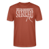 JEH MIR NICH UFFN SENKEL-Unisex T-Shirt BIO II - Terrakotta