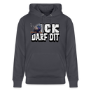 ICK DARF DIT|Taube-Unisex Bio-Hoodie - Indigoblau