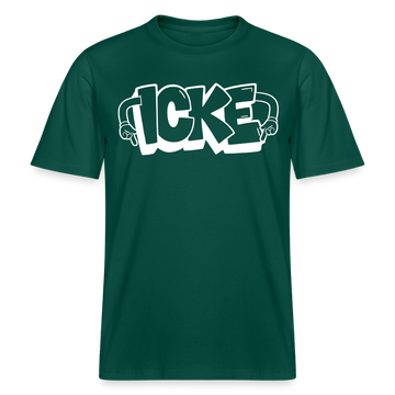ICKE- RELAXED FIT Unisex Organic T-Shirt mit echt Berliner Schnauze - Forest