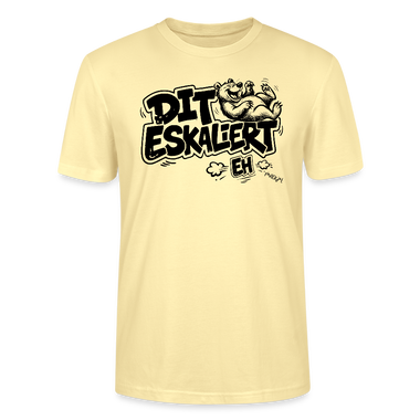 Dit Berlin Shirt mit Berliner Schnauze-DIT ESKALIERT EH-Unisex T-Shirt - Creme