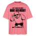 Berliner Bär Shirt-NETT KANN ICK OOCH-Oversized Unisex Bio T-Shirt - Pink 
