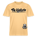 Da kiekste, wa?-Relaxed Fit Unisex Bio-T-Shirt - Hellgelb