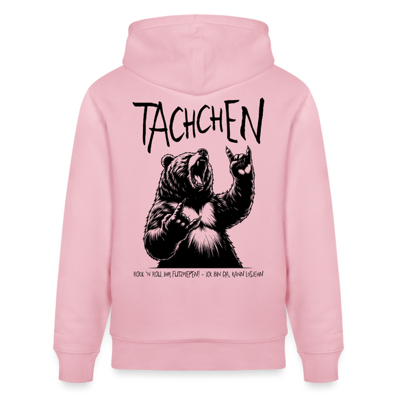 TACHCHEN BERLINER - Unisex Bio-Hoodie-backprint - Hellrosa