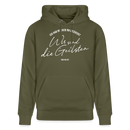 WIR SIND DIE GEILSTEN-Berlin26-Unisex Bio-Hoodie - Khaki Grün