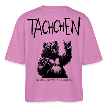TACHCHEN BERLINER - Frauen Boxy Bio-T-Shirt-back - Pink