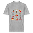 MESCHUGGE?- Relaxed Fit Unisex Bio-T-Shirt - Grau meliert