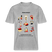 MESCHUGGE?- Relaxed Fit Unisex Bio-T-Shirt - Grau meliert