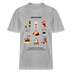 MESCHUGGE?- Relaxed Fit Unisex Bio-T-Shirt - Grau meliert