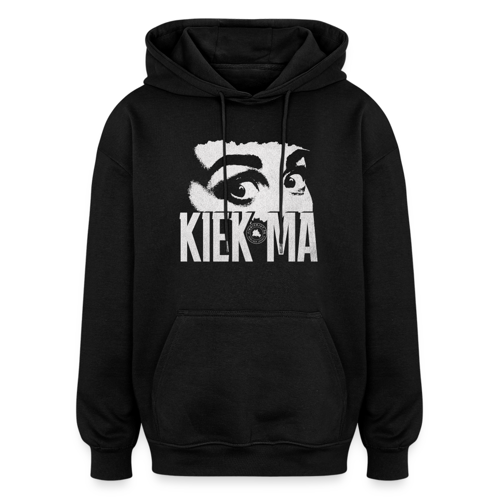 KIEK MA - Oversized Unisex Hoodie - Schwarz