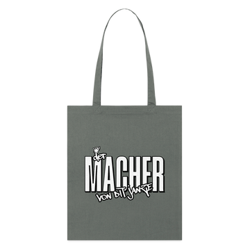 DER MACHER VON DIT JANZE - Bio-Stoffbeutel - Anthrazit