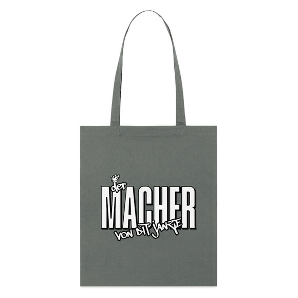 DER MACHER VON DIT JANZE - Bio-Stoffbeutel - Anthrazit