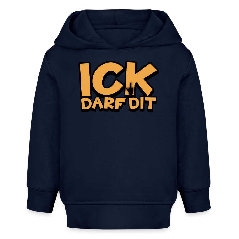 ICK DARF DIT - Bio Hoodie - Navy