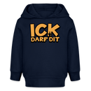ICK DARF DIT - Bio Hoodie - Navy