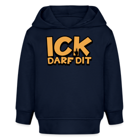 ICK DARF DIT - Bio Hoodie - Navy